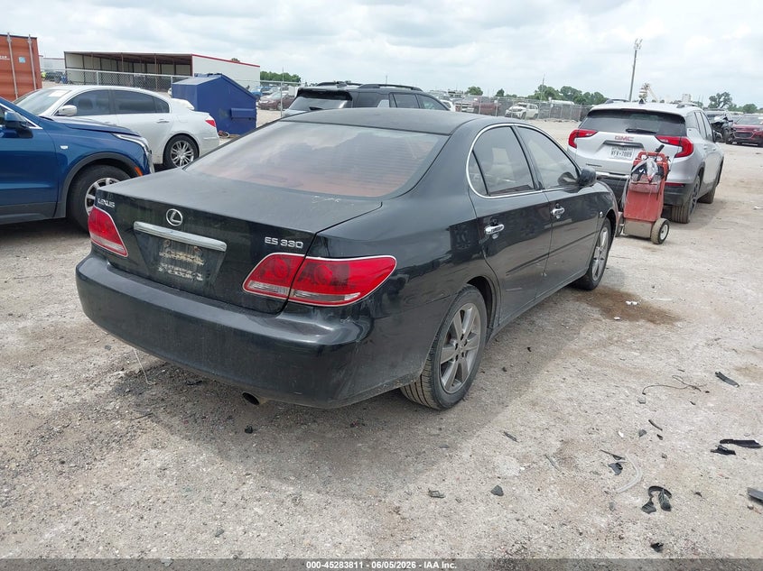 2006 Lexus Es 330 VIN JTHBA30G765145650 IAAI salvage auction — FRONT END, Salvage (Texas), sold $700 on 2026-07-07 (photo 4)