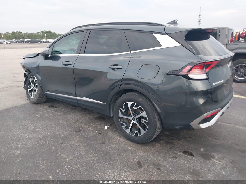 2024 Kia Sportage VIN KNDPVCDG1R7146307 IAAI salvage auction — LEFT FRONT, Salvage Title, sold $10,000 on 2026-07-16 (photo 3)