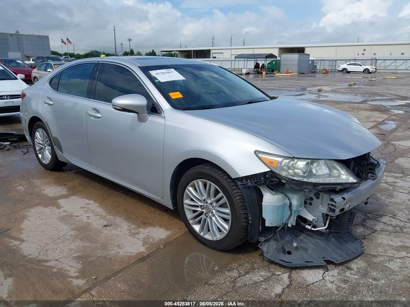 2013 Lexus ES VIN JTHBK1GG5D2068458 IAAI salvage auction — LEFT FRONT, Original (Texas), sold $3,300 on 2026-07-23 (photo 1)