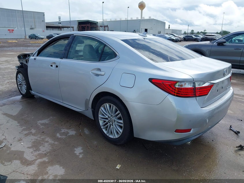 2013 Lexus ES VIN JTHBK1GG5D2068458 IAAI salvage auction — LEFT FRONT, Original (Texas), sold $3,300 on 2026-07-23 (photo 3)