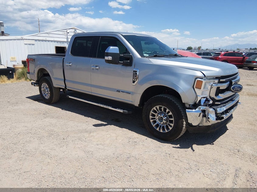 2021 Ford F250 VIN 1FT7W2BT6MEC20851 IAAI salvage auction — RIGHT FRONT, Salvage Title, sold $16,800 on 2026-07-22 (photo 1)
