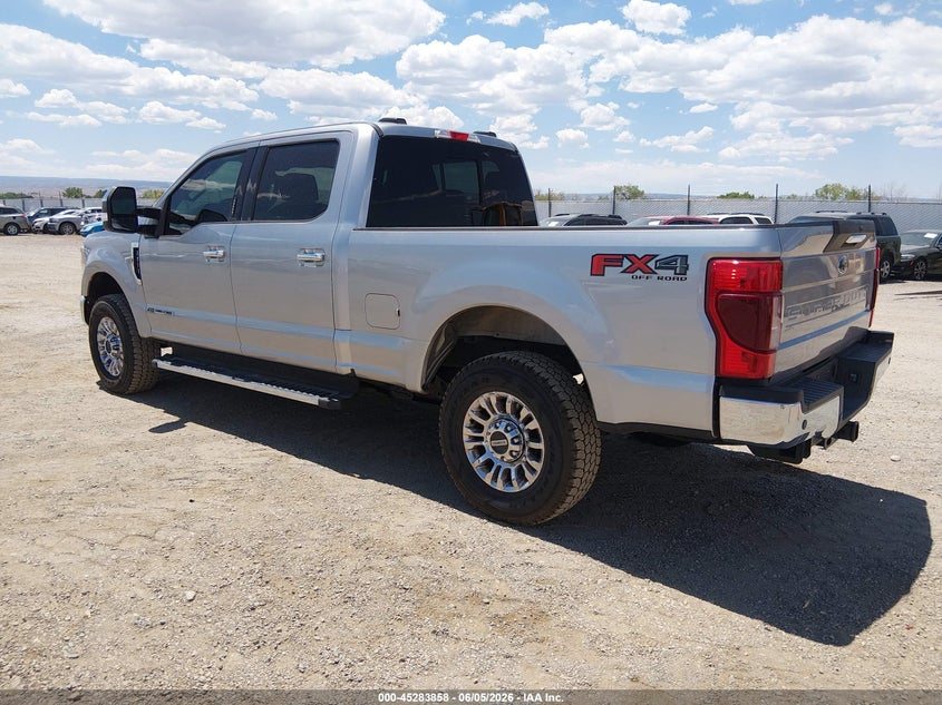 2021 Ford F250 VIN 1FT7W2BT6MEC20851 IAAI salvage auction — RIGHT FRONT, Salvage Title, sold $16,800 on 2026-07-22 (photo 3)