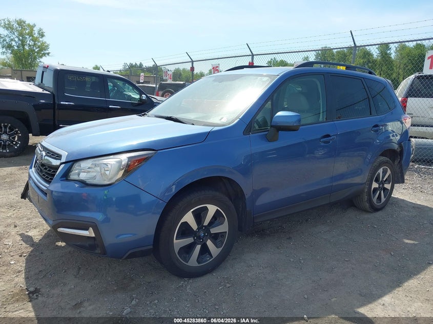 2018 Subaru Forester VIN JF2SJAEC6JH455289 IAAI salvage auction — REAR END, Mv-907A (New York), sold $475 on 2026-07-23 (photo 2)