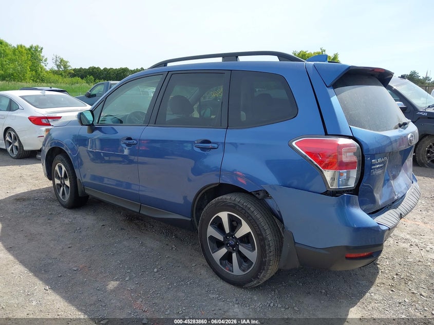2018 Subaru Forester VIN JF2SJAEC6JH455289 IAAI salvage auction — REAR END, Mv-907A (New York), sold $475 on 2026-07-23 (photo 3)