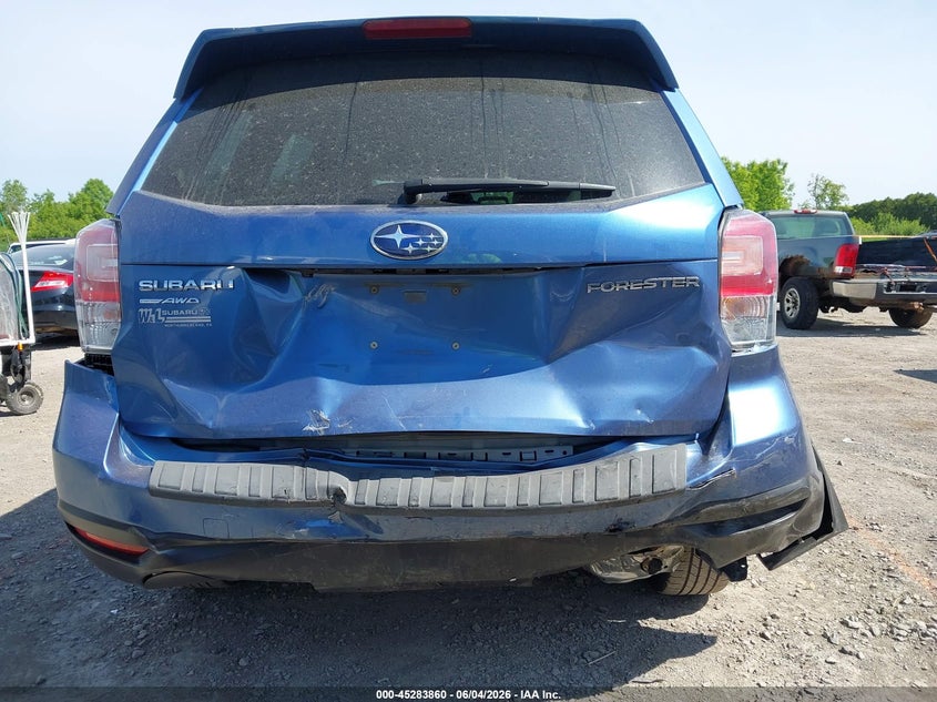 2018 Subaru Forester VIN JF2SJAEC6JH455289 IAAI salvage auction — REAR END, Mv-907A (New York), sold $475 on 2026-07-23 (photo 6)