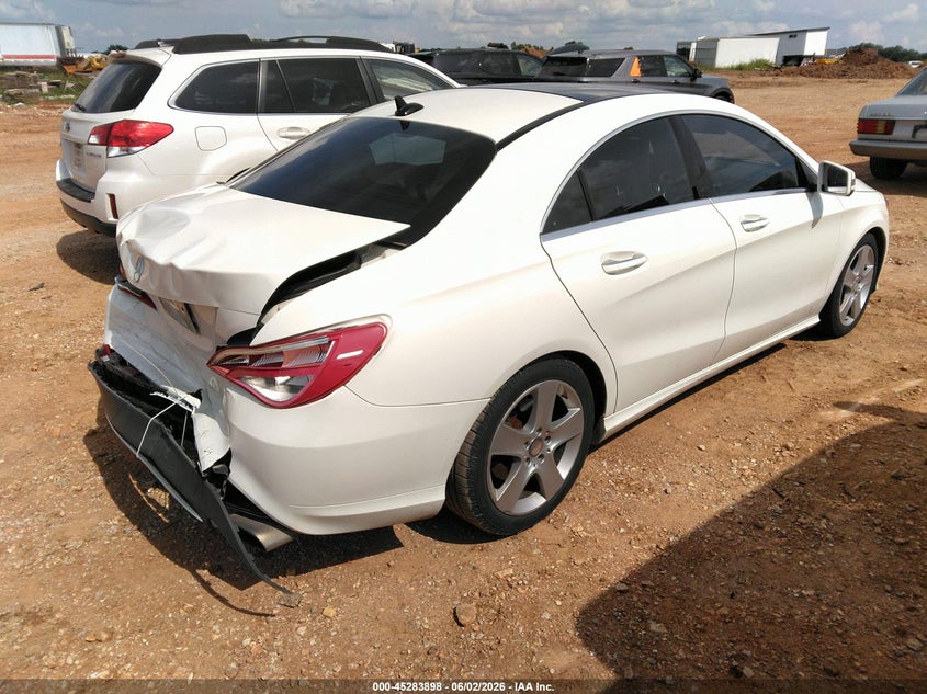 2016 Mercedes-benz Cla-klasse VIN WDDSJ4EB0GN303970 IAAI salvage auction — REAR END, Salvage (Missouri), sold $1,650 on 2026-07-27 (photo 4)