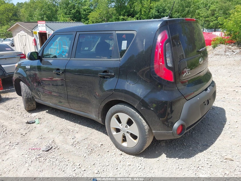 2015 Kia Soul VIN KNDJN2A25F7814775 IAAI salvage auction — NORMAL WEAR, Clear (New York), sold $600 on 2026-07-07 (photo 3)