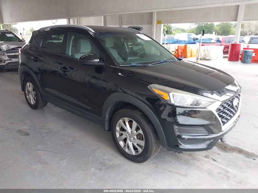 2019 Hyundai Tucson VIN KM8J3CA4XKU853270 IAAI salvage auction — FRONT END, Salvage Title, sold $3,100 on 2026-07-15 (photo 1)