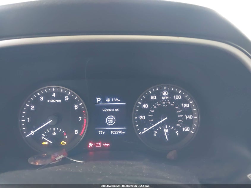 2019 Hyundai Tucson VIN KM8J3CA4XKU853270 IAAI salvage auction — FRONT END, Salvage Title, sold $3,100 on 2026-07-15 (photo 7)