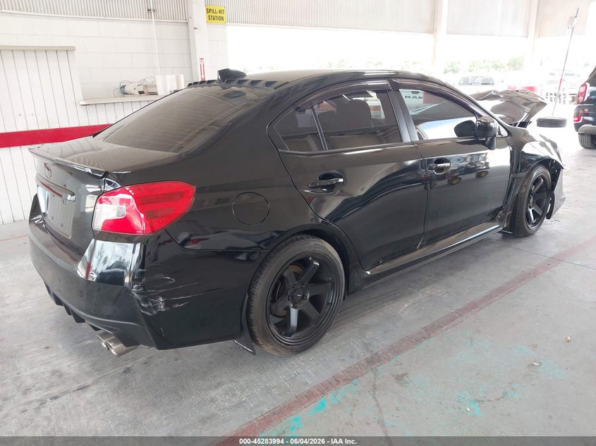 2021 Subaru Wrx VIN JF1VA1A65M9823316 IAAI salvage auction — FRONT END, Salvage Title, sold $4,700 on 2026-07-15 (photo 4)