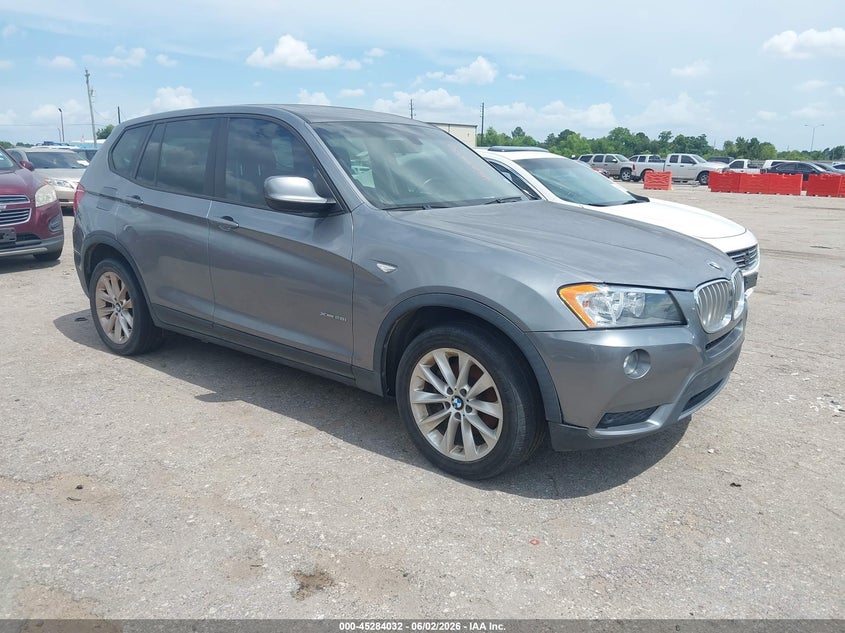 2013 BMW X3 VIN 5UXWX9C50D0D00971 IAAI salvage auction — NORMAL WEAR, Original (Texas), sold $675 on 2026-07-08 (photo 1)