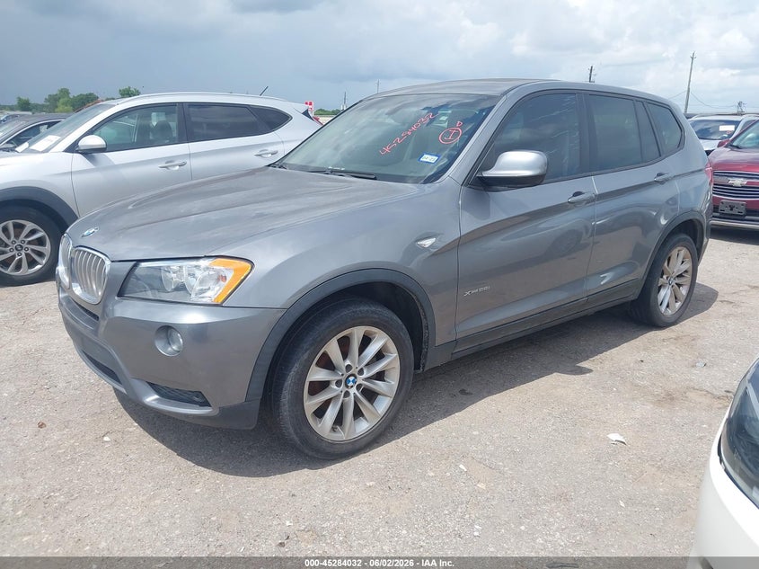 2013 BMW X3 VIN 5UXWX9C50D0D00971 IAAI salvage auction — NORMAL WEAR, Original (Texas), sold $675 on 2026-07-08 (photo 2)