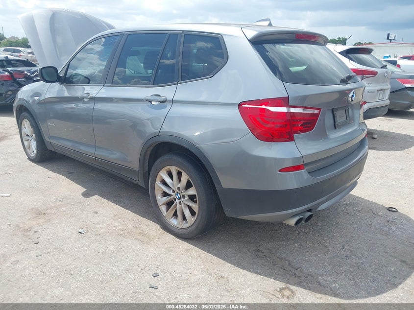 2013 BMW X3 VIN 5UXWX9C50D0D00971 IAAI salvage auction — NORMAL WEAR, Original (Texas), sold $675 on 2026-07-08 (photo 3)