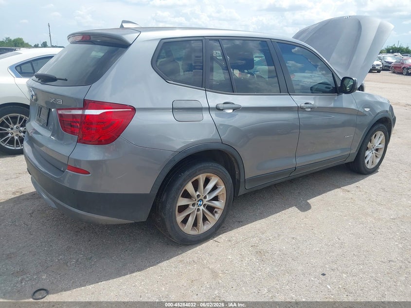 2013 BMW X3 VIN 5UXWX9C50D0D00971 IAAI salvage auction — NORMAL WEAR, Original (Texas), sold $675 on 2026-07-08 (photo 4)