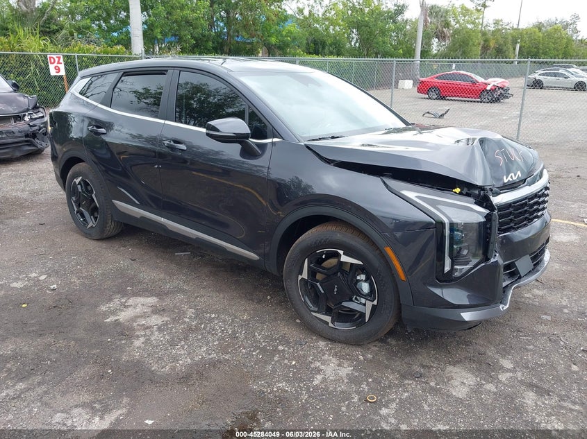 2026 Kia Sportage VIN 5XYK33DF9TG435940 IAAI salvage auction — FRONT END, Salvage Title, sold $4,950 on 2026-07-29 (photo 1)