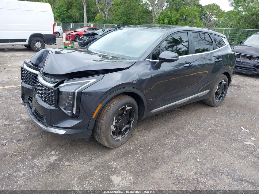 2026 Kia Sportage VIN 5XYK33DF9TG435940 IAAI salvage auction — FRONT END, Salvage Title, sold $4,950 on 2026-07-29 (photo 2)