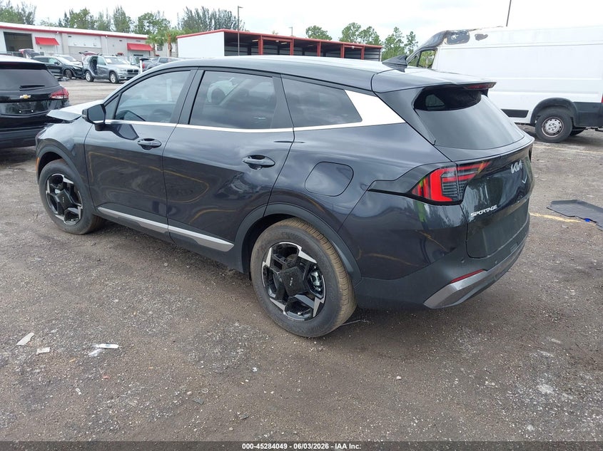 2026 Kia Sportage VIN 5XYK33DF9TG435940 IAAI salvage auction — FRONT END, Salvage Title, sold $4,950 on 2026-07-29 (photo 3)