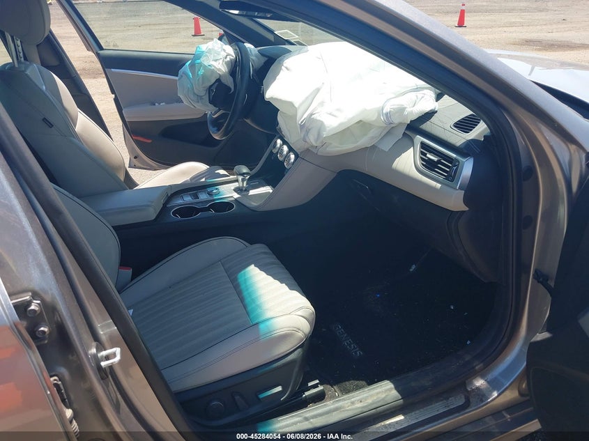 2023 Genesis G70 VIN KMTG34TA5PU132239 IAAI salvage auction — FRONT END, Salvage Title, sold $4,275 on 2026-07-21 (photo 5)