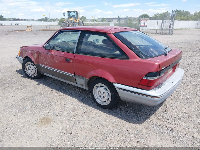 1990 Ford Escort VIN 1FAPP9196LW172181 IAAI salvage auction — NORMAL WEAR, Clear (Montana), sold $200 on 2026-07-08 (photo 3)