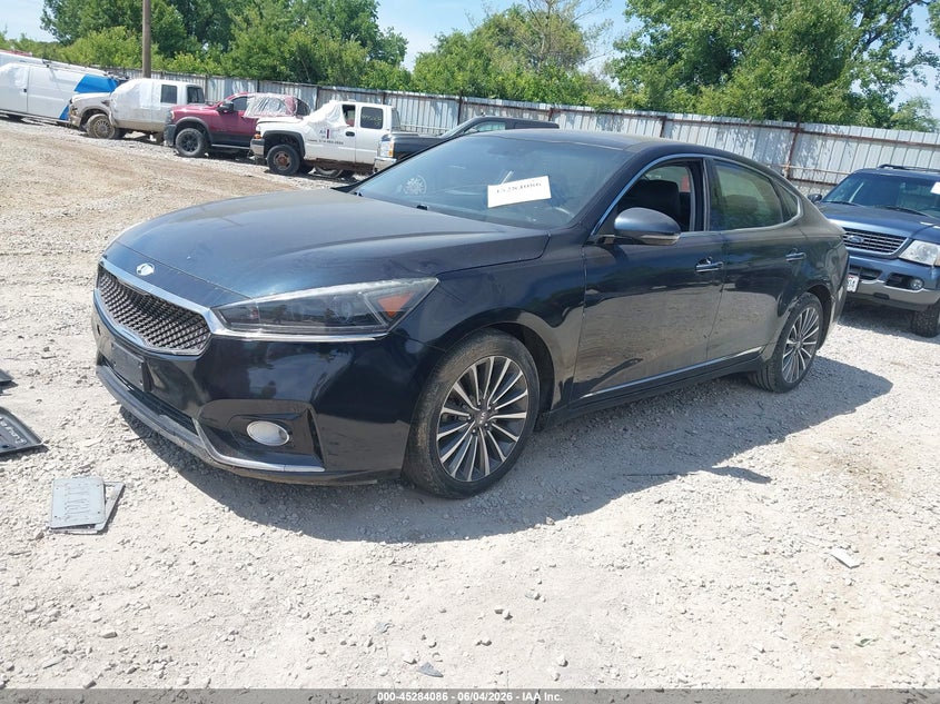 2018 Kia Cadenza VIN KNALC4J1XJ5098099 IAAI salvage auction — REAR END, Salvage (Ohio), sold $2,200 on 2026-07-29 (photo 2)