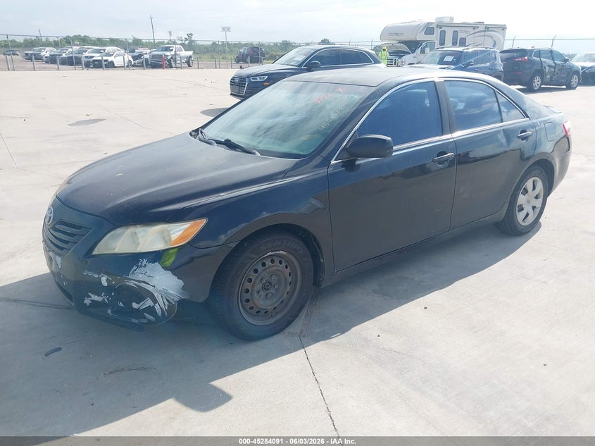 2009 Toyota Camry VIN 4T1BE46K09U360784 IAAI salvage auction — NORMAL WEAR, Original (Texas), sold $725 on 2026-07-10 (photo 2)