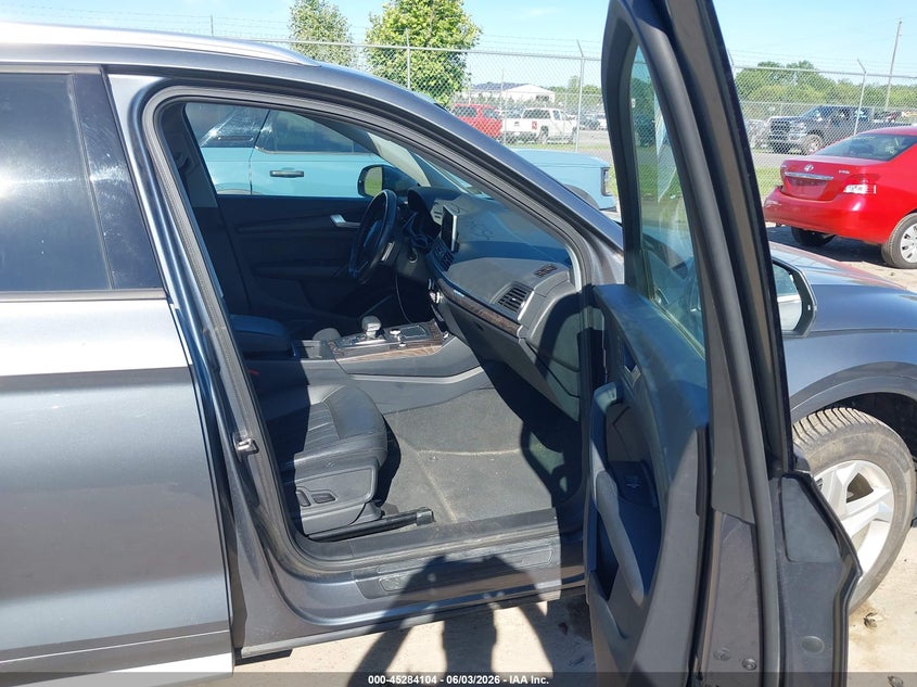 2018 Audi Q5 VIN WA1ANAFY5J2116576 IAAI salvage auction — FRONT END, Clear (Virginia), sold $5,500 on 2026-07-28 (photo 5)