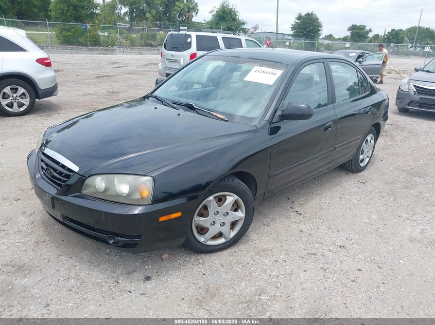 2004 Hyundai Elantra VIN KMHDN46D34U755545 IAAI salvage auction — NORMAL WEAR, Clear (Michigan), sold $275 on 2026-07-30 (photo 2)