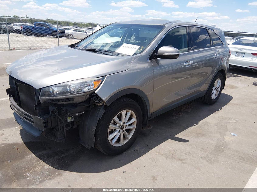 2019 Kia Sorento VIN 5XYPG4A39KG546626 IAAI salvage auction — FRONT END, Salvage Title, sold $1,550 on 2026-07-22 (photo 2)