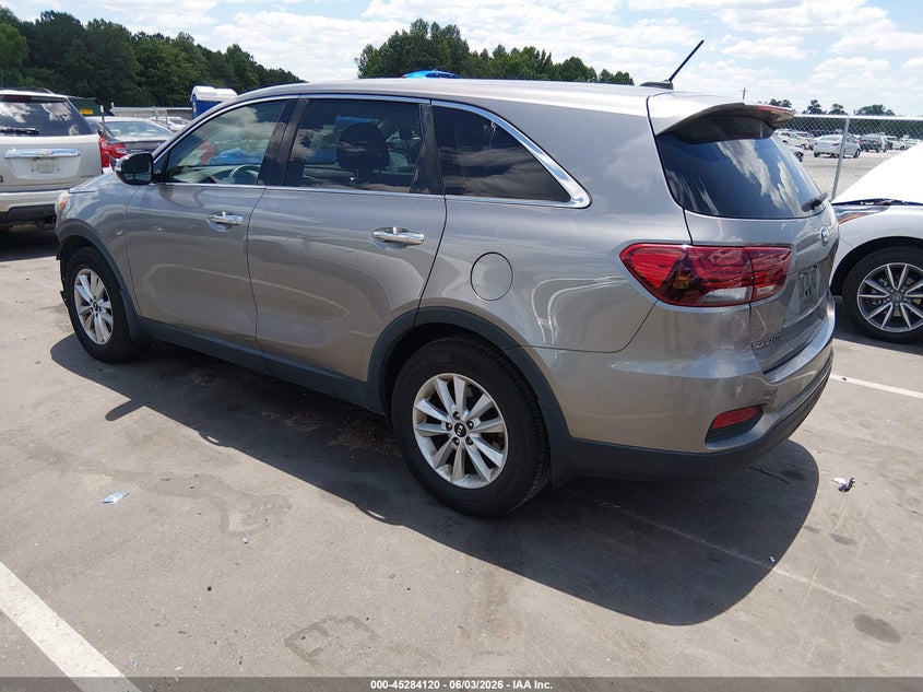 2019 Kia Sorento VIN 5XYPG4A39KG546626 IAAI salvage auction — FRONT END, Salvage Title, sold $1,550 on 2026-07-22 (photo 3)