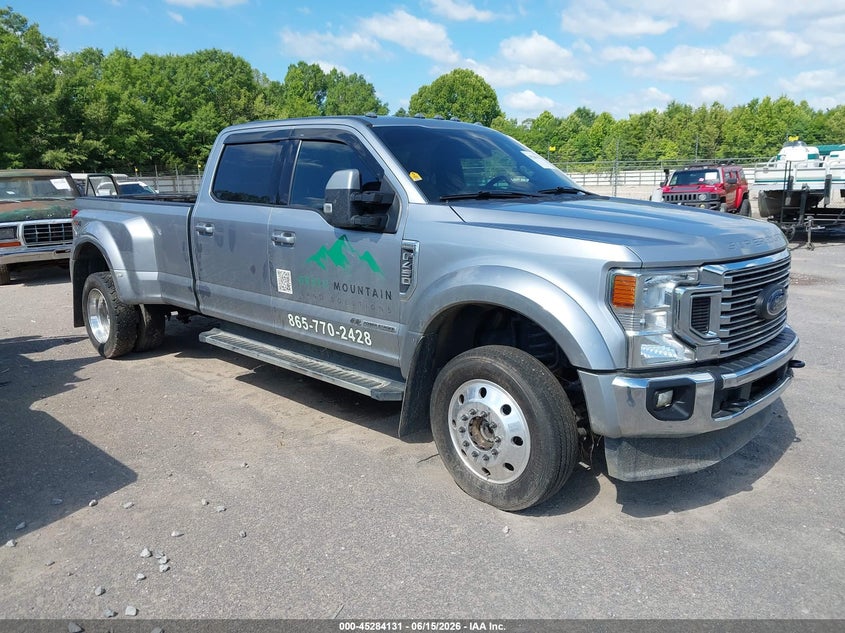 2022 Ford F450 VIN 1FT8W4DT4NEE55330 IAAI salvage auction — FRESH WATER, Salvage (Tennessee), sold $18,450 on 2026-07-22 (photo 1)