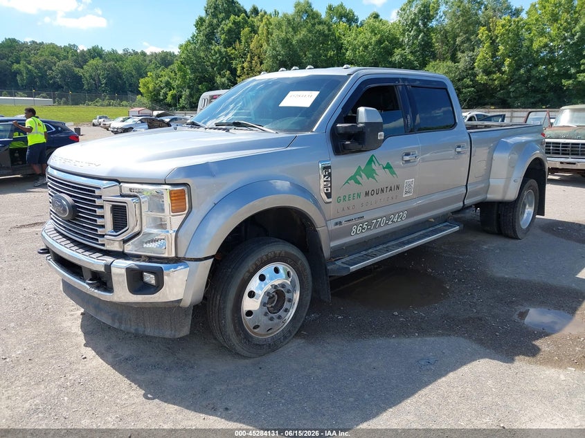 2022 Ford F450 VIN 1FT8W4DT4NEE55330 IAAI salvage auction — FRESH WATER, Salvage (Tennessee), sold $18,450 on 2026-07-22 (photo 2)