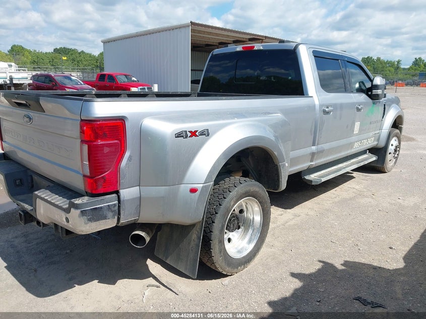 2022 Ford F450 VIN 1FT8W4DT4NEE55330 IAAI salvage auction — FRESH WATER, Salvage (Tennessee), sold $18,450 on 2026-07-22 (photo 4)
