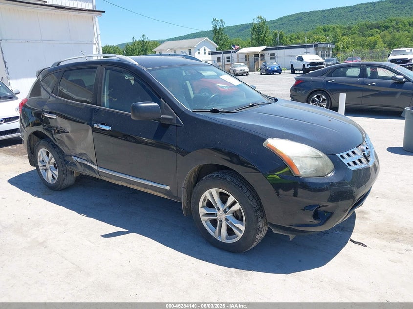 2015 Nissan Rogue VIN JN8AS5MV6FW768559 IAAI salvage auction — SIDE, Salvage Title, sold $500 on 2026-07-22 (photo 1)