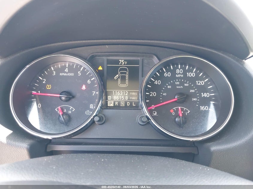 2015 Nissan Rogue VIN JN8AS5MV6FW768559 IAAI salvage auction — SIDE, Salvage Title, sold $500 on 2026-07-22 (photo 7)