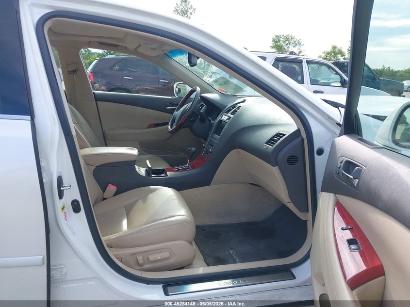 2009 Lexus Es 350 VIN JTHBJ46G392298772 IAAI salvage auction — FRONT END, Salvage (Illinois), sold $2,400 on 2026-07-14 (photo 5)