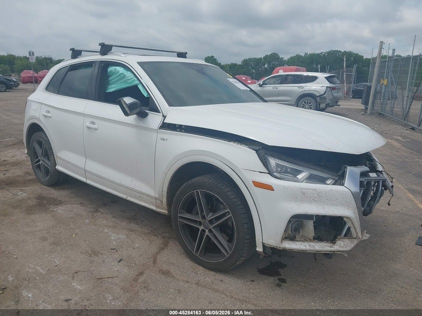 2018 Audi Sq5 VIN WA1C4AFY7J2119409 IAAI salvage auction — FRONT END, Wait Title, sold $3,875 on 2026-09-01 (photo 1)
