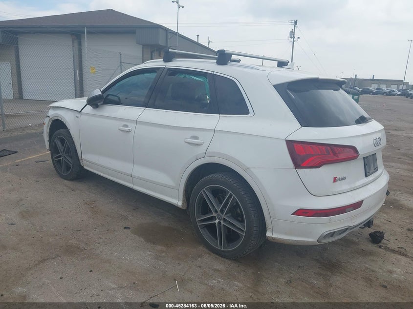 2018 Audi Sq5 VIN WA1C4AFY7J2119409 IAAI salvage auction — FRONT END, Wait Title, sold $3,875 on 2026-09-01 (photo 3)
