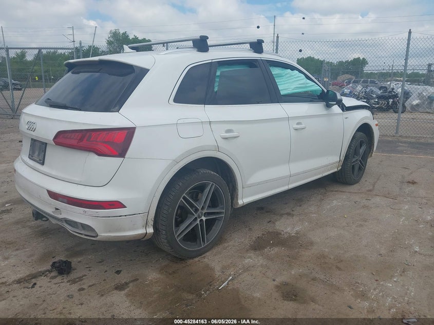 2018 Audi Sq5 VIN WA1C4AFY7J2119409 IAAI salvage auction — FRONT END, Wait Title, sold $3,875 on 2026-09-01 (photo 4)