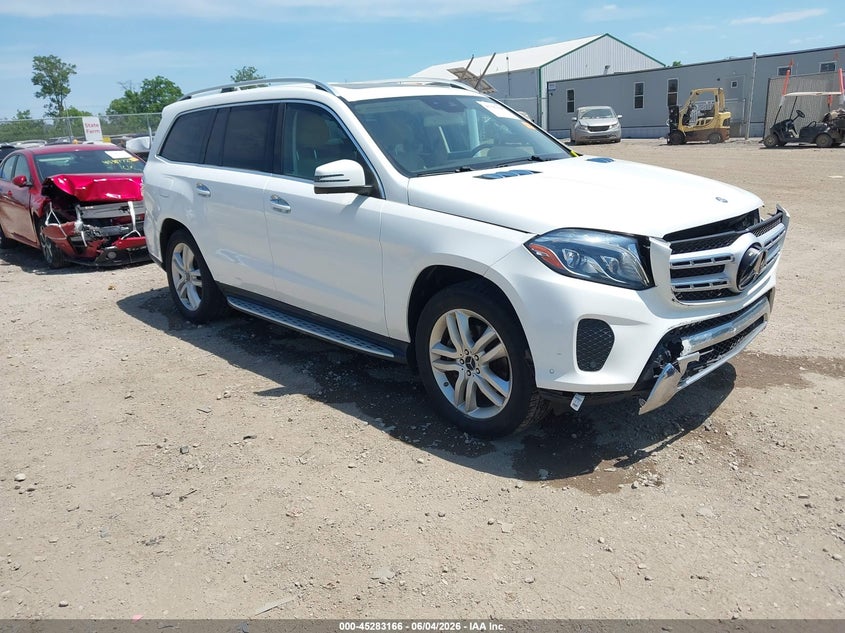 2017 Mercedes-benz Gls-klasse VIN 4JGDF6EE9HA824085 IAAI salvage auction — FRONT & REAR, Salvage (Ohio), sold $7,500 on 2026-07-30 (photo 1)