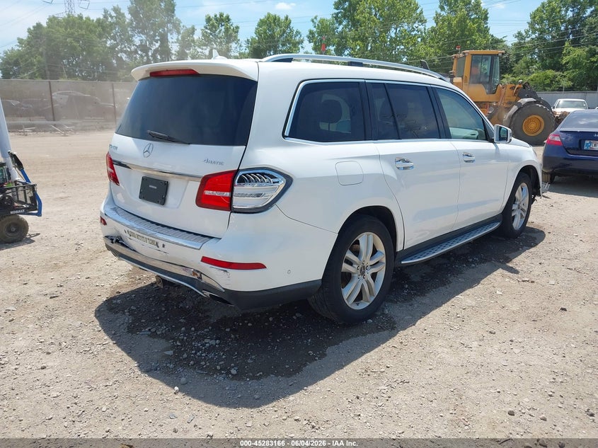 2017 Mercedes-benz Gls-klasse VIN 4JGDF6EE9HA824085 IAAI salvage auction — FRONT & REAR, Salvage (Ohio), sold $7,500 on 2026-07-30 (photo 4)