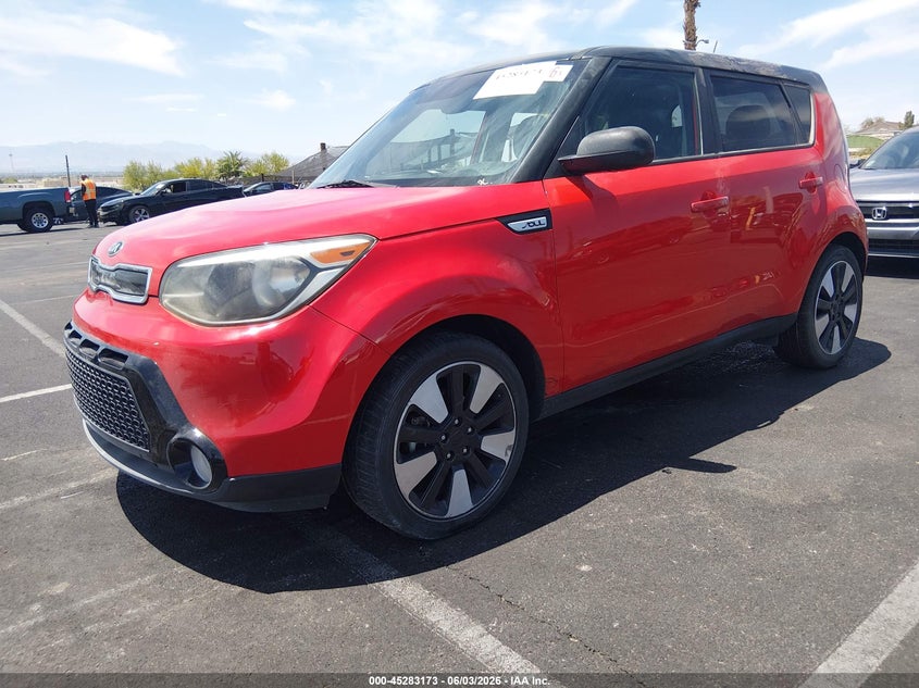 2016 Kia Soul VIN KNDJP3A51G7293663 IAAI salvage auction — RIGHT SIDE, Salvage Title, sold $875 on 2026-07-10 (photo 2)