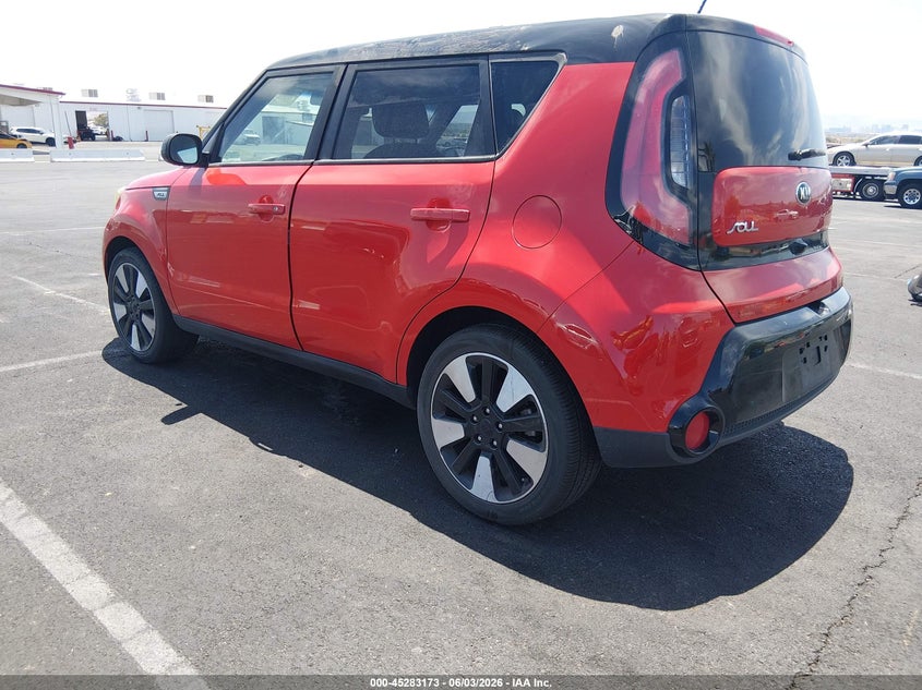 2016 Kia Soul VIN KNDJP3A51G7293663 IAAI salvage auction — RIGHT SIDE, Salvage Title, sold $875 on 2026-07-10 (photo 3)