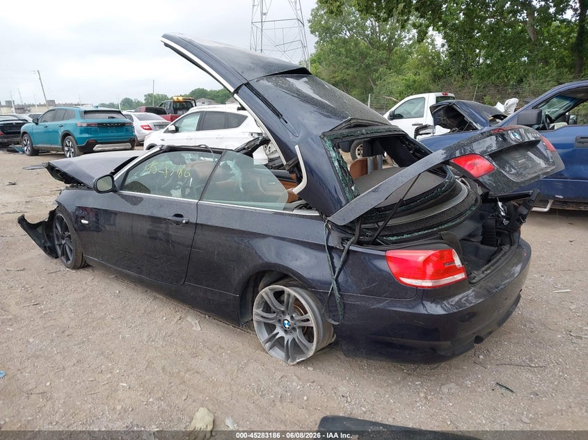 2010 BMW 3 series VIN WBAWL7C57AP475281 IAAI salvage auction — ROLLOVER, Clear (Indiana), sold $775 on 2026-07-08 (photo 3)