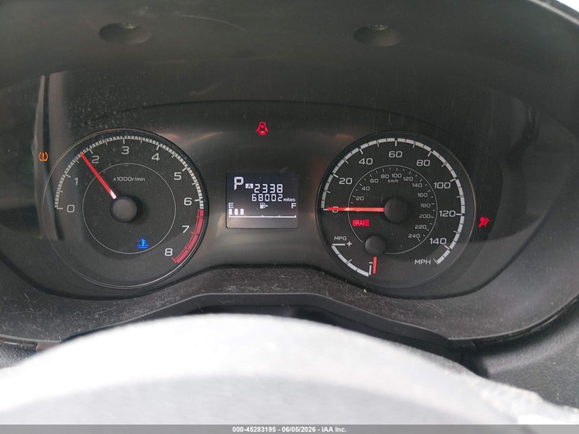 2019 Subaru Xv VIN JF2GTAAC2K8360770 IAAI salvage auction — RIGHT FRONT, Salvage Title, sold $3,500 on 2026-07-08 (photo 7)