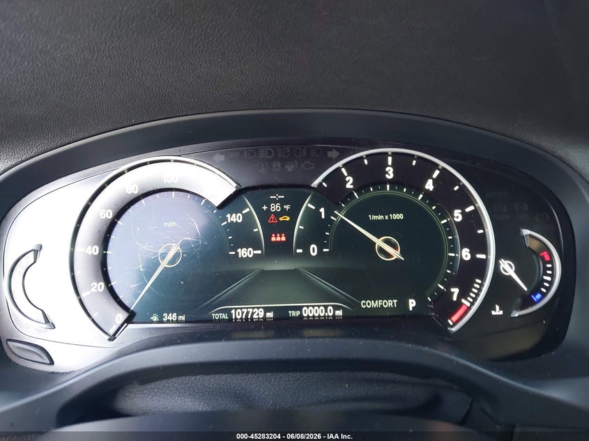 2019 BMW X3 VIN 5UXTR7C57KLF26938 IAAI salvage auction — RIGHT SIDE, Salvage Title, sold $5,300 on 2026-07-09 (photo 7)