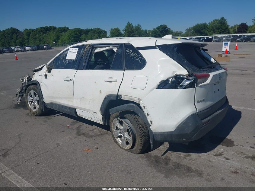 2021 Toyota Rav 4 VIN JTMRWRFV3MD125540 IAAI salvage auction — ROLLOVER, Salvage Title, sold $1,900 on 2026-07-16 (photo 3)