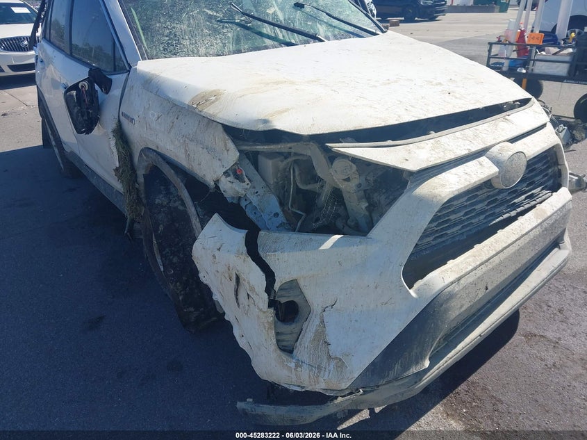 2021 Toyota Rav 4 VIN JTMRWRFV3MD125540 IAAI salvage auction — ROLLOVER, Salvage Title, sold $1,900 on 2026-07-16 (photo 6)