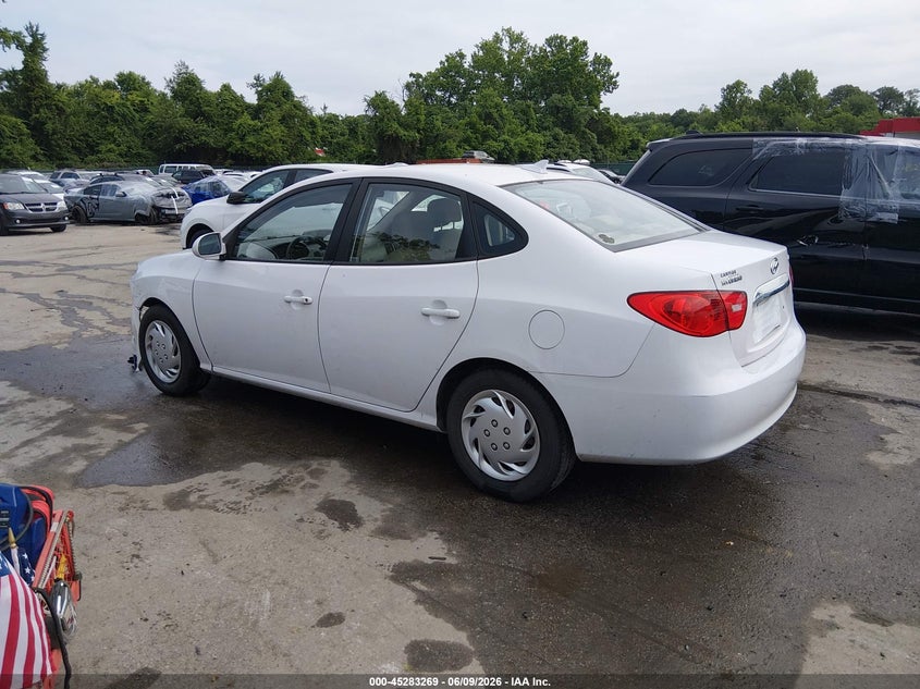 2010 Hyundai Elantra VIN KMHDU4AD4AU850153 IAAI salvage auction — FRONT END, Salvage - Greater Than 75% (Maryland), sold $250 on 2026-07-11 (photo 3)