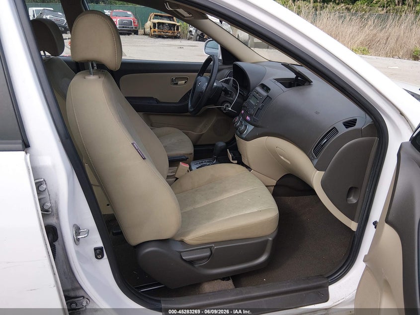 2010 Hyundai Elantra VIN KMHDU4AD4AU850153 IAAI salvage auction — FRONT END, Salvage - Greater Than 75% (Maryland), sold $250 on 2026-07-11 (photo 5)