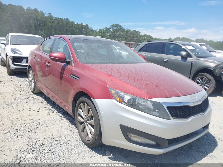 2011 Kia Optima VIN KNAGN4A76B5095217 IAAI salvage auction — LEFT SIDE, Salvage (Georgia), sold $525 on 2026-07-14 (photo 1)